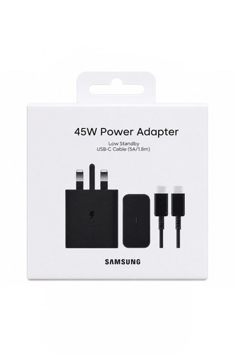 آداپتور شارژر 45 وات سامسونگ سوپر فست شارژ نسخه ۲ مدل EP-T4511 به همراه کابل ۱۸۰ سانتی متری NFC